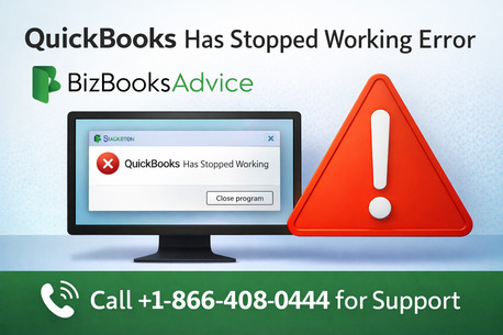 New York, Accounting, Fix QuickBooks Has Stopped Working Error : Complete Guide
