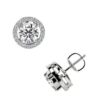 New York, Jewelry, USD 2112,  Premium Diamond Stud Earrings For Women