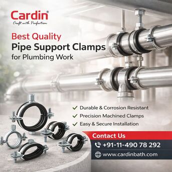 New Delhi, Electrical & Plumbing, Best Quality Pipe Support Clamps For Plumbing Work