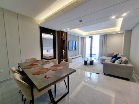 Amwaj Islands, Apartments/Houses, BHD 550/month,  Furnished,  3 BR,  140 Sq. Meter,  Beautiful 3 BR FF Apartment With Balcony Close To Lagoon