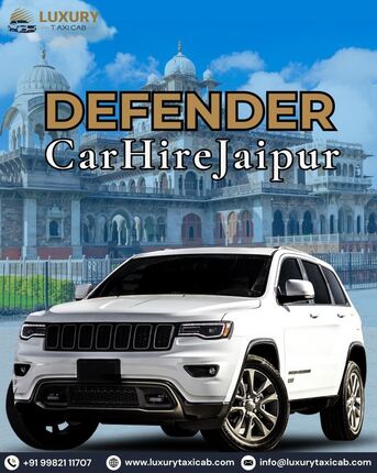Jaipur, Travel, Premium Defender Car Rental Jaipur &ndash; Book Now