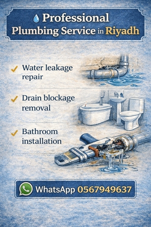 Riyadh, Technical, Professional Plumber In Riyadh &ndash; 24/7 Plumbing Service