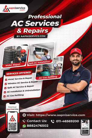 New Delhi, Air Conditioning, Split AC Installation & Service In Delhi NCR | Book Online