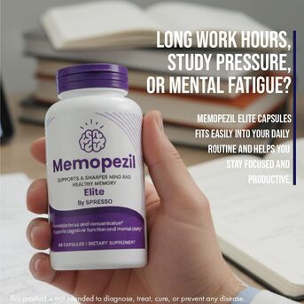 New York, Health & Beauty Items, Memopezil: Advancing Research In Memory And Brain Health