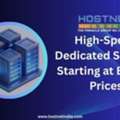 High-Speed Dedicated Server &ndash; Starting At Budget Prices