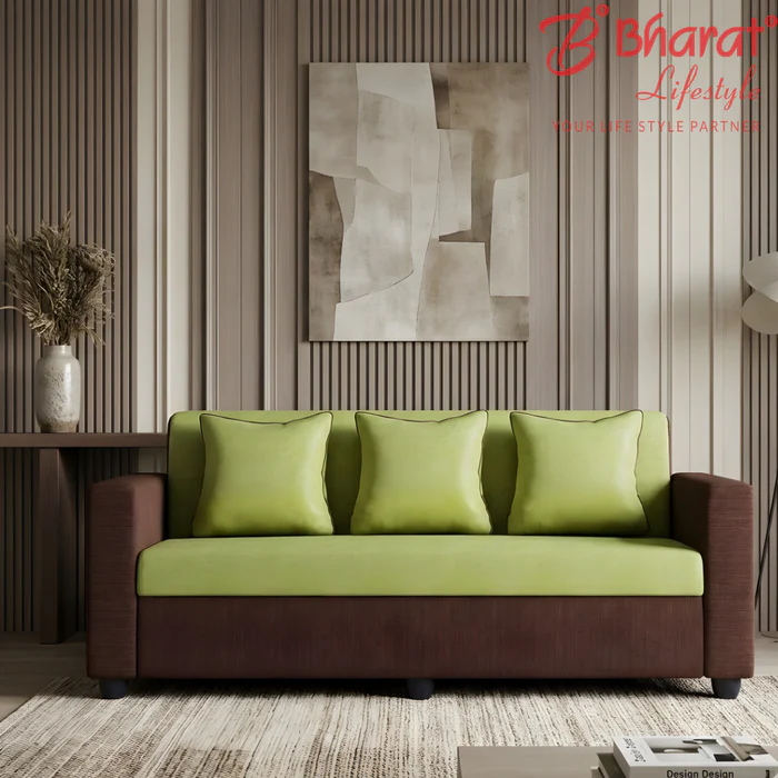 Indore, Furniture, INR 8499,  Bharat Lifestyle 3 Seater Sofa &ndash; Comfortable And Modern Living Room Seating