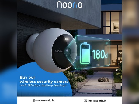 Kolkata, Appliances, INR 6490,  Buy Noorio Wireless Security Camera With 180 Days Battery Backup