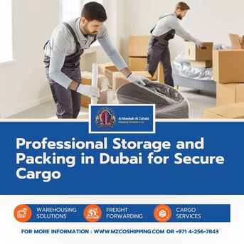 Dubai, Logistics, Professional Storage And Packing In Dubai For Secure Cargo