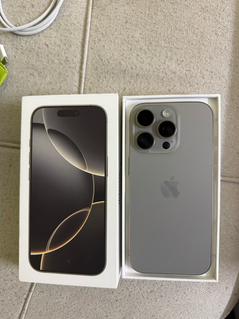 Riyadh, Mobile Phones, SAR 3350,  Iphone 16 Pro 128gb Natural Titanium