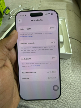 Riyadh, Mobile Phones, SAR 3350,  Iphone 16 Pro 128gb Natural Titanium