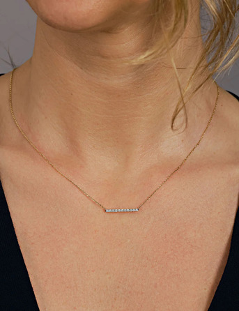 London, Jewelry, GBP 500,  Premium Quality Diamond Bar Necklace For Women In London.