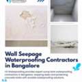 Wall Seepage Waterproofing Contractors In Bangalore