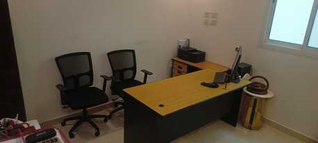 Riyadh, Furniture, SAR 300,  Office Big Size Table Along With Side Table With 6 Drayers With 2 Chairs Like Brand New