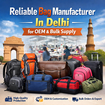 New Delhi, Businesses For Sale, Reliable Bag Manufacturer In Delhi For OEM & Bulk Supply