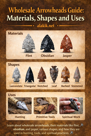 Toronto, Jewelry, Wholesale Arrowheads Guide: Materials, Shapes And Uses