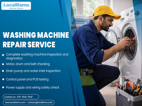 Bangalore, Appliance Repair, Professional Washing Machine Repair And Service By LocalRamu