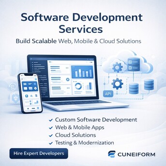 Ahmedabad, Software Development, Next-Gen IT Services For Scalable Digital Growth | Cuneiform