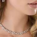 USD 150,  Elegant Bridal Necklace Jewelry & Modern Wedding Necklaces