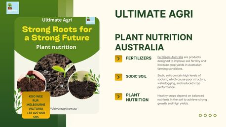 Melbourne, Farm & Garden, Plant Nutrition Australia