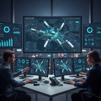 Doha, ERP, ERP For Trucking With Tracking