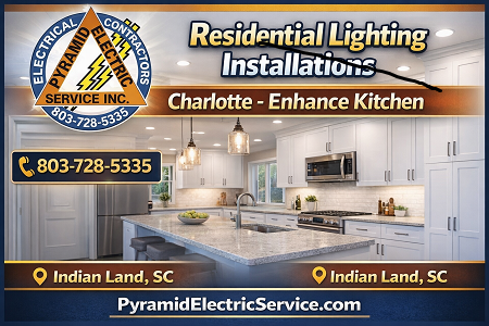 New York, Business, Residential Lighting Installations In Charlotte Improve Kitchen Islands