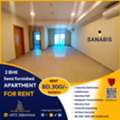BHD 300/month,  Furnished,  2 BR,  120 Sq. Meter,  Brand New 2BHK Apartment For Rent In Sanabis BD.300/- Including EWA