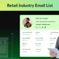 Where To Buy Retail Industry Email List Sample For B2B?