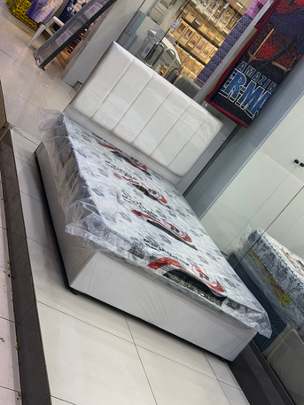 Jeddah, Furniture, SAR 2,  Medium Size Bedframe And Mattress Available