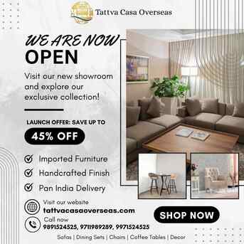 New Delhi, Furniture, Premium Fabric Sofa Set &ndash; Comfort & Luxury For Your Living Room