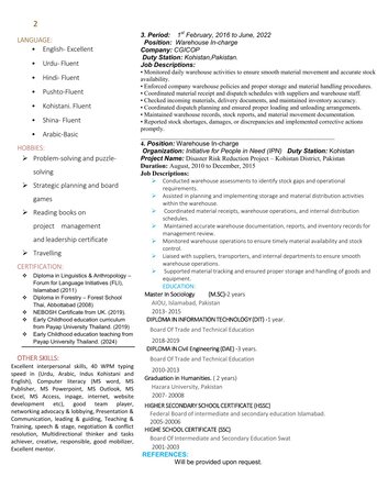 Riyadh, Job Seekers, Materials Supervisor