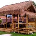 Natural Bamboo Hut Roof Design For Outdoor Spaces