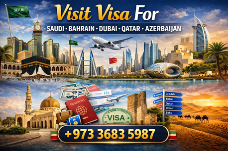 Baku, Travel, Tourist Visit Visa For Saudi Bahrain Dubai Qatar Oman