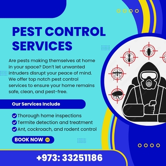 Manama, Pest Control, Keep Your Home Pest-Free & Healthy Fast, Safe & Guaranteed Pest Control Services