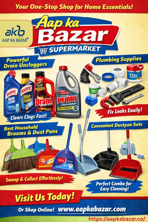 Mumbai, Household, Cleaning & Plumbing Essentials At Aap Ka Bazar