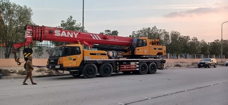 Dammam, Construction, Mobile Crane 80 Tons