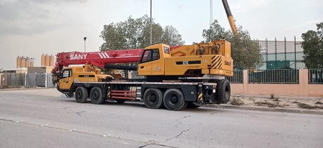 Dammam, Construction, Mobile Crane 80 Tons