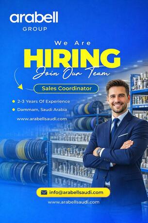 Dammam, Jobs, Sales Coordinator