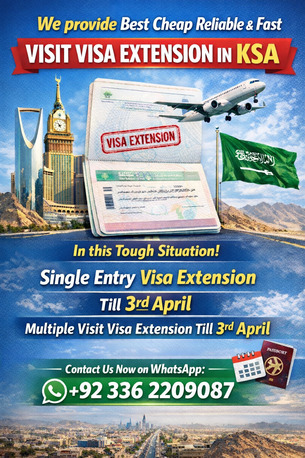 Jeddah, Legal, Visit Visa /multiple Visit Visa Extension Best Cheap Fast Reliable