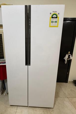 Al Rakah Al Shamaliyah, Appliances, SAR 1500,  Haier Refrigerator - Double Door - Side By Side For Sale