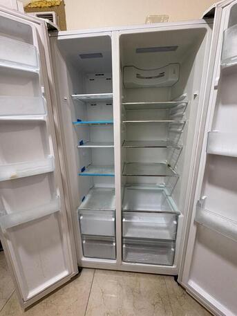 Al Rakah Al Shamaliyah, Appliances, SAR 1500,  Haier Refrigerator - Double Door - Side By Side For Sale