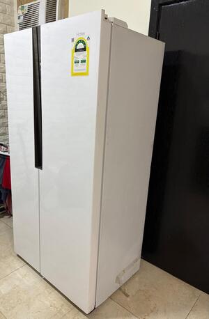 Al Rakah Al Shamaliyah, Appliances, SAR 1500,  Haier Refrigerator - Double Door - Side By Side For Sale