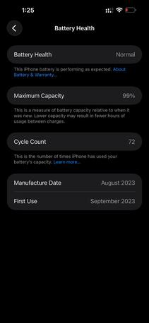 Riyadh, Mobile Phones, SAR 3500,  15 Promax Titanium 256gb 99 Battery