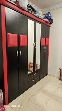 Jeddah, Furniture, SAR 850,  Bed And Cupboard