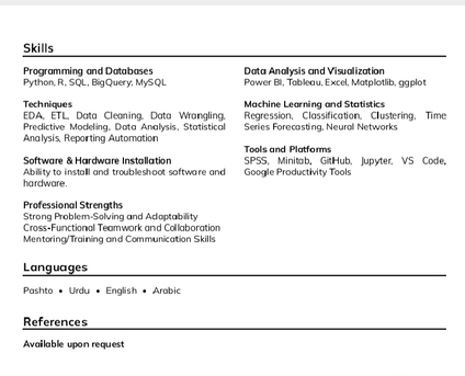 Riyadh, Job Seekers, Data Analyst Immediate Joining