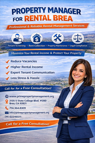 Chicago, Business, Trusted Property Manager For Rentals In Brea