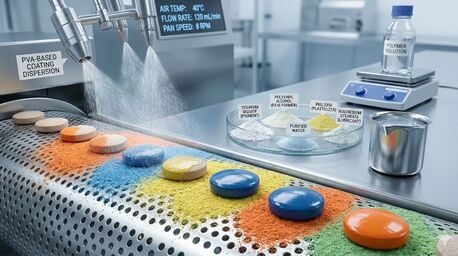 Ahmedabad, Health, Functional Tablet Coating Materials For Immediate & Sustained Release