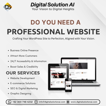 Islamabad, Marketing, Build A Professional Website That Grows Your Business