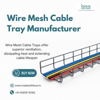 Coimbatore, Electronics, INR 300,  Advanced Cable Tray Manufacturing In TamilNadu &ndash; LessWireForm