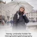 Umbrella Clamp Hands-Free Holder | Wearable Umbrella Clip &ndash; Huriia