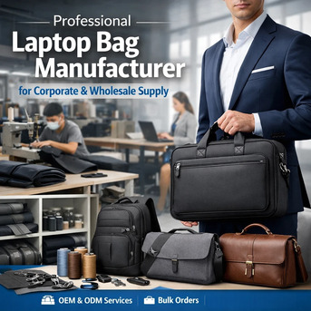 New Delhi, Businesses For Sale, Professional Laptop Bag Manufacturer For Corporate & Wholesale Supply
